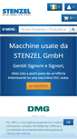 Mobile Screenshot of cnc-stenzel.it