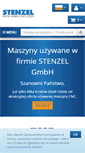 Mobile Screenshot of cnc-stenzel.pl